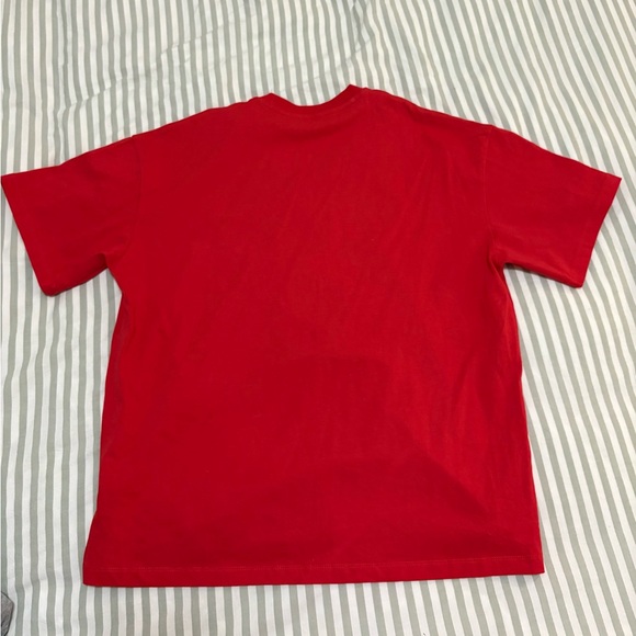 White Fox Red Oversized Tee! - Picture 2 of 3
